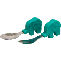 Marcus & Marcus Palm Grasp Spoon and Fork Set Ollie