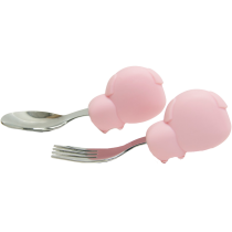 Marcus & Marcus Palm Grasp Spoon and Fork Set Pokey