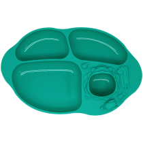 Marcus & Marcus Yummy Dips Suction Divided Plate – Ollie
