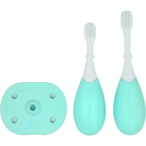 Marcus & Marcus Набор зубных щеток с 3 уровнями — Blue