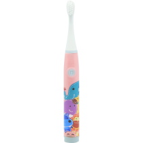 Marcus & Marcus Battery Powered Electric Training Toothbrush – Pink