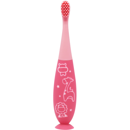 Marcus & Marcus Многоразовая зубная щетка с силиконовой насадкой — Pink