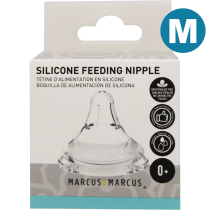 Marcus & Marcus Silicone Feeding Nipple (3М+)