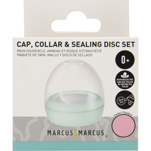 Marcus & Marcus Комплект: Уплотнительный Диск, Уплотнительное Кольцо и Колпачок — Pink