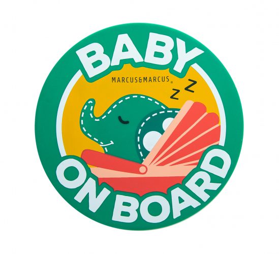 Marcus & Marcus Baby On Board Car Sticker – Ollie
