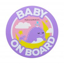 Marcus & Marcus „Baby On Board“ automobilio lipdukas – Willo