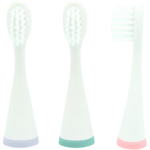 Marcus & Marcus Replacement Brush Head (Grey / Green / Pink)